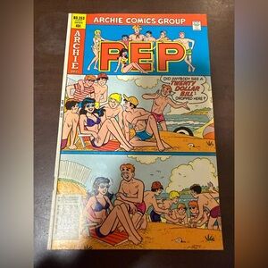PEP #353 Vintage Comic Book - Blue/Red Cover